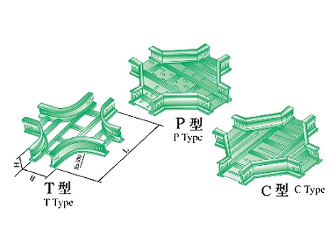 XQJ-TJ-T、P、C-04型大跨距水平四通橋架